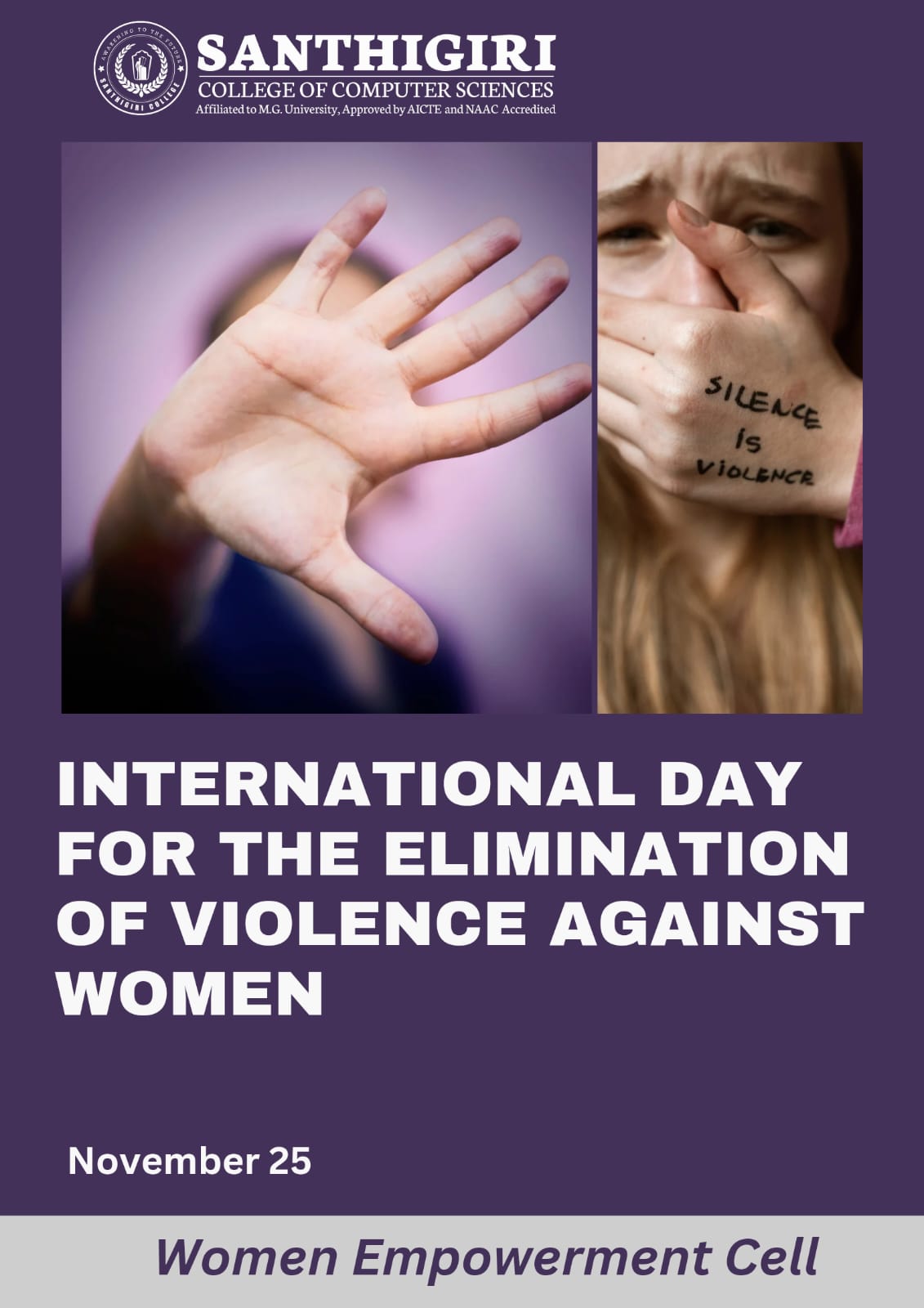 International Day for the elimination of violence against Women