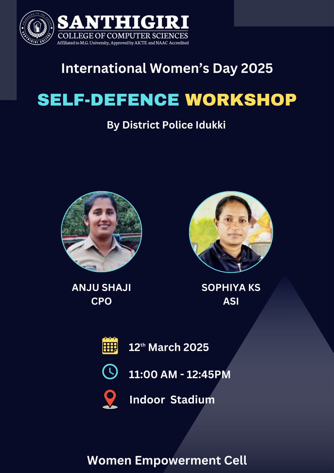 self defence workshop